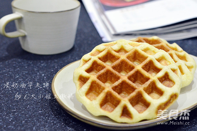 淡奶油华夫饼（发酵版）
