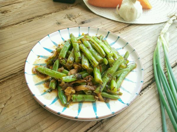 蒜香糟菜四季豆