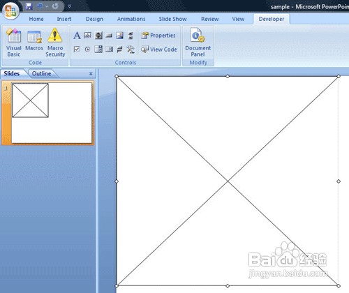 在PPT中插入AnyChart图表