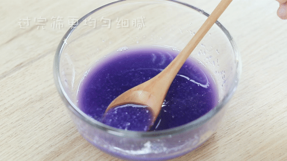 紫甘蓝米糊怎么做