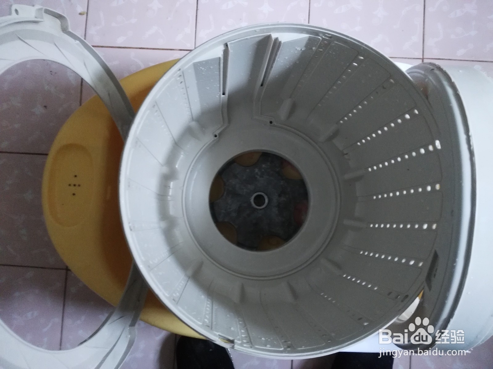 十多年的小天鹅洗衣机内桶清洗
