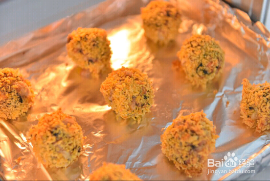 火腿海苔奶酪丸子怎么做
