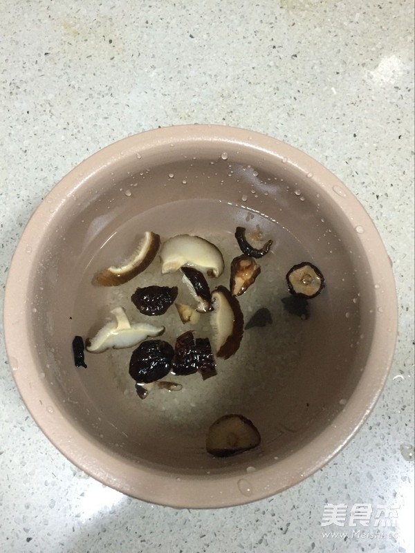 香菇青菜粥的做法