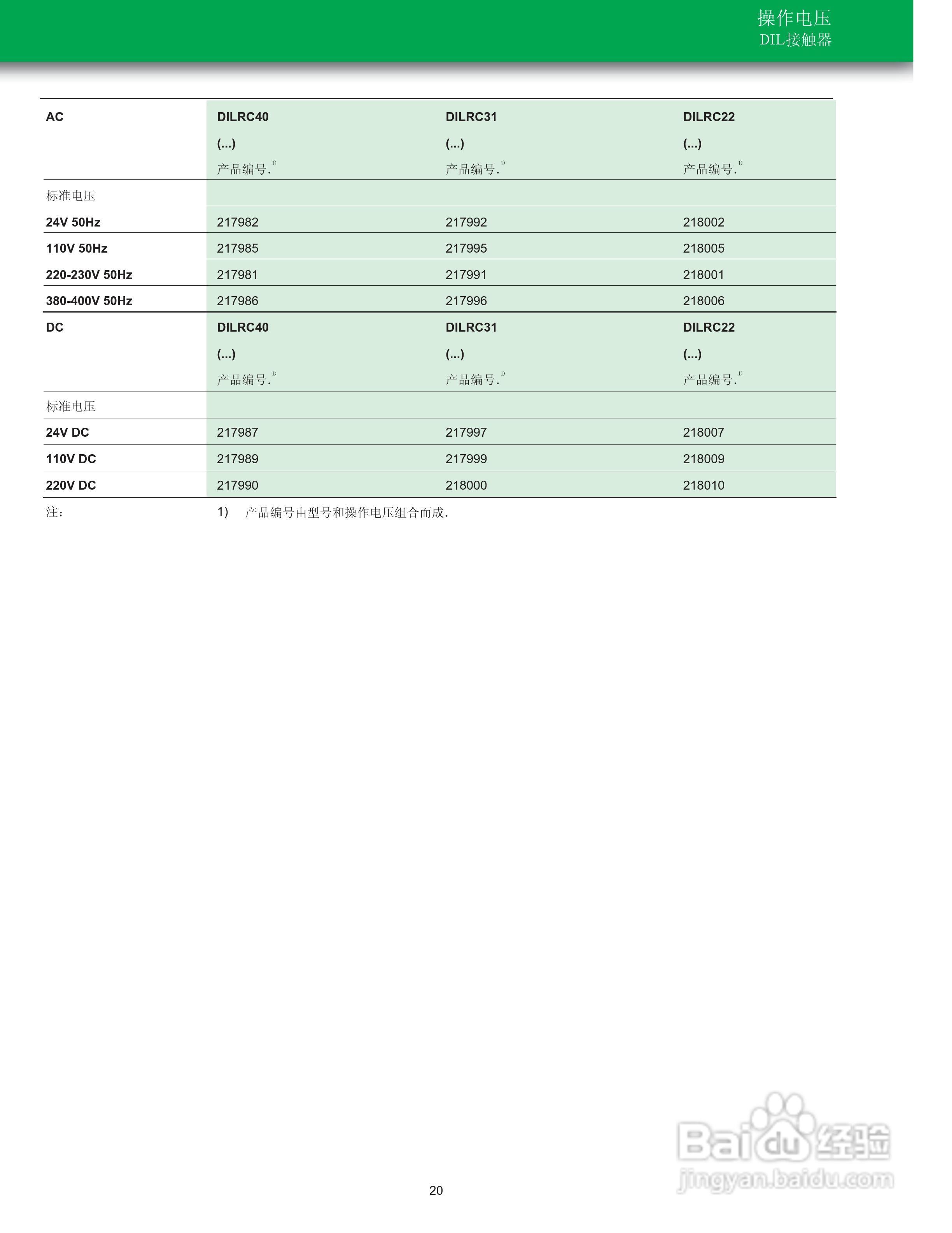 Moeller（穆勒）接触器与过载继电器C系列说明书:[3]