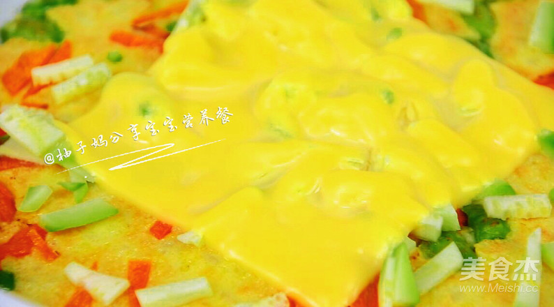 蔬菜奶酪米饭煎饼