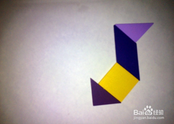 #过年#过年怎么用七巧板拼小鸟