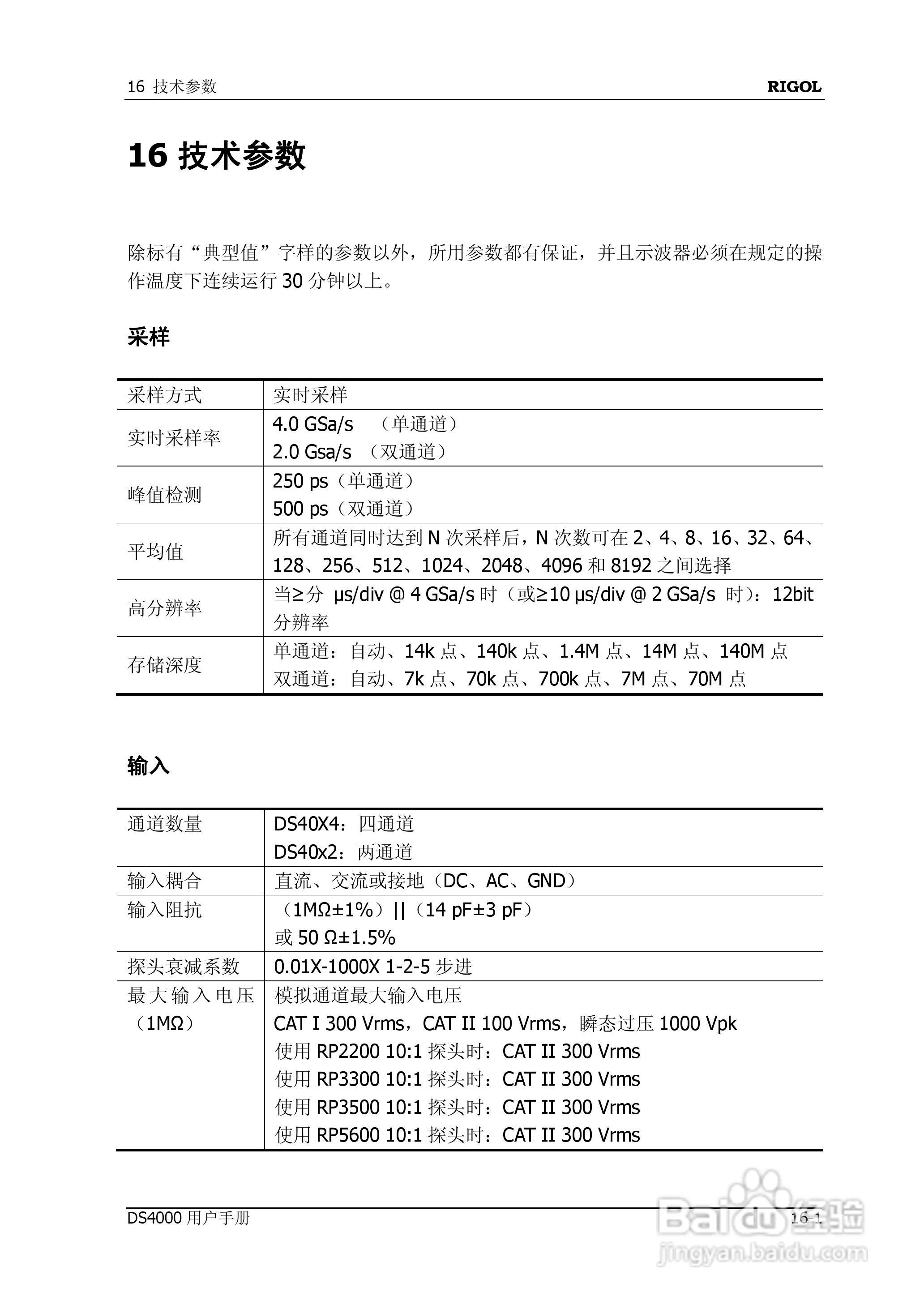 DS4012数字示波器使用说明书:[24]