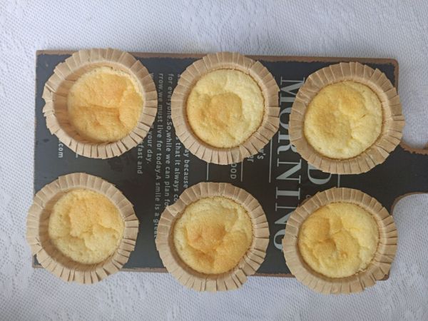 抹茶奶油奶酪杯子蛋糕