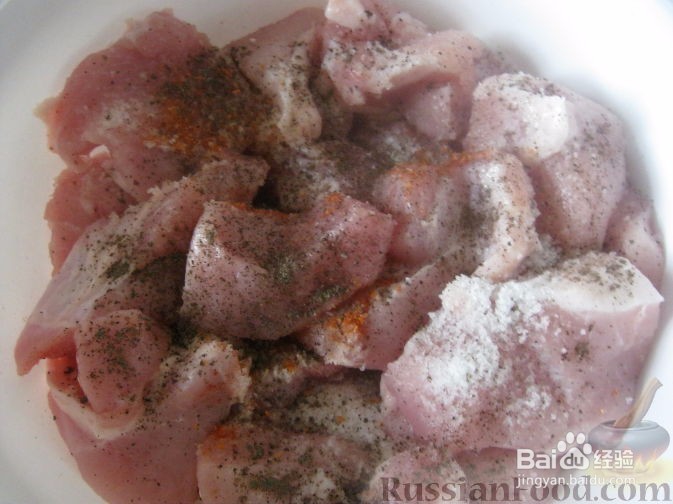 红酒腌制烤羊肉串羊肉的制作方法