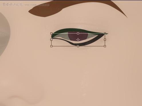 PS绘制流泪的晶莹眼睛-PS手绘教程