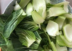 素炒油菜的做法