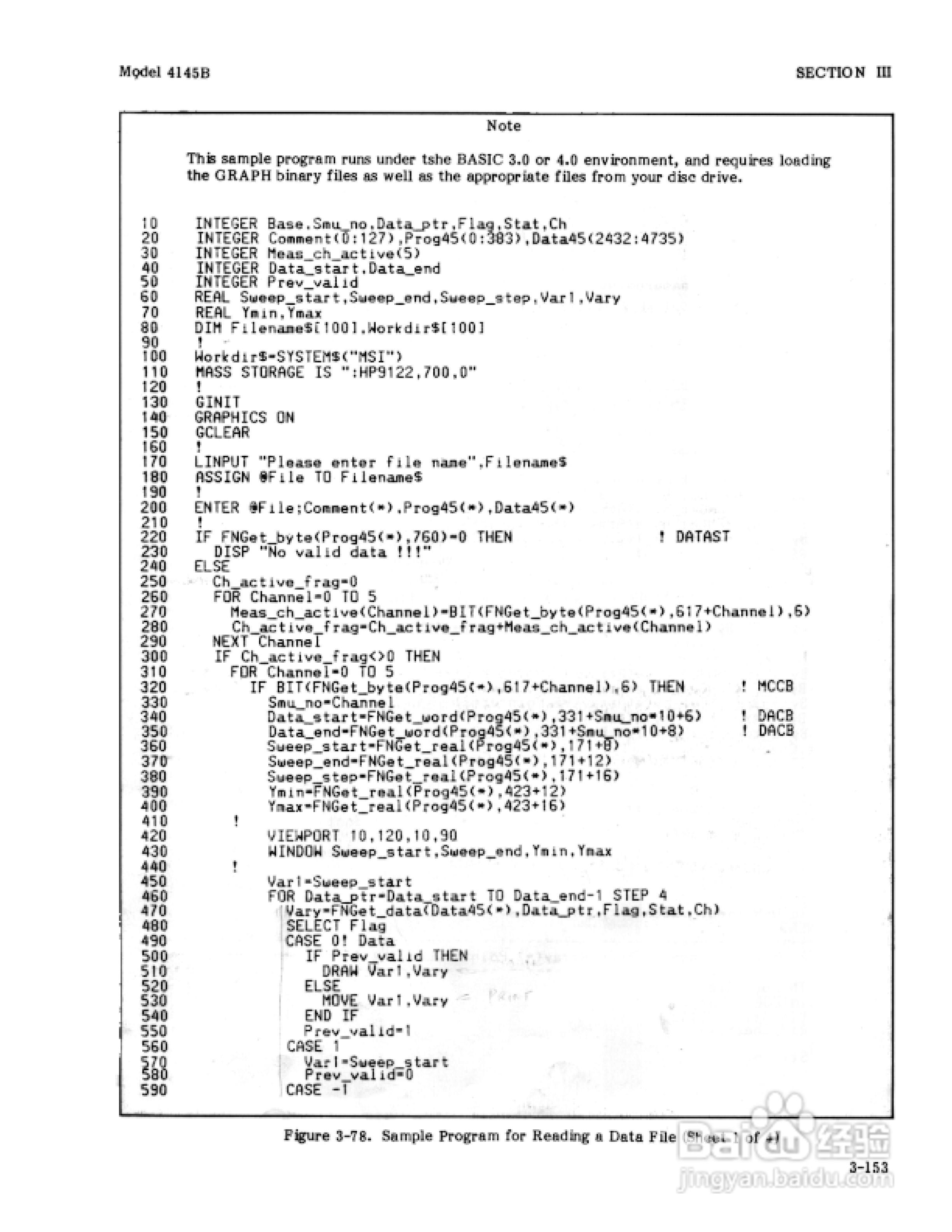 HP 4145B仪器用户使用手册:[19]