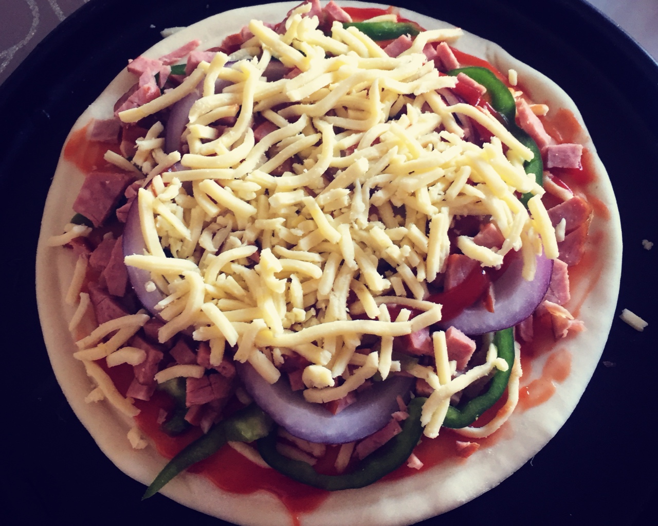 教你做懒人披萨，简单又好学