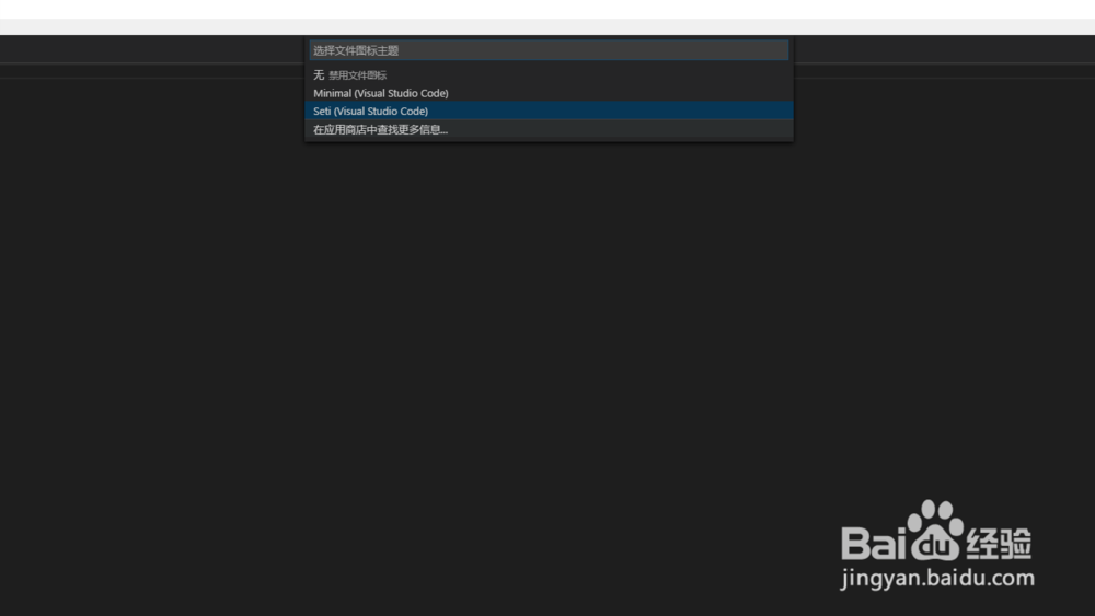 Visual Studio Code 怎么设置文件图标主题