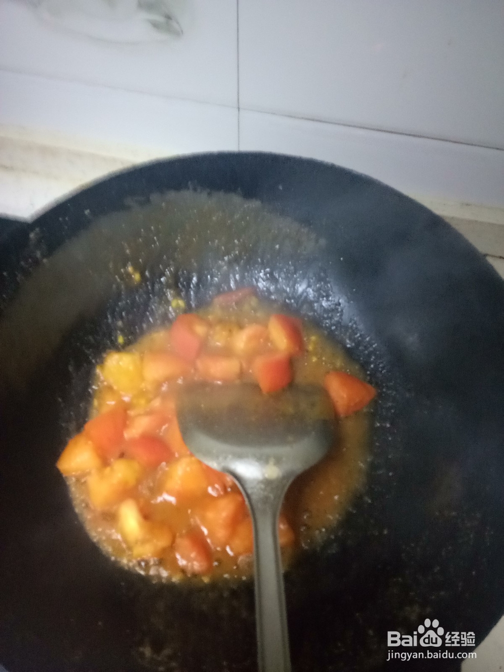 西红柿粉条鸡蛋汤