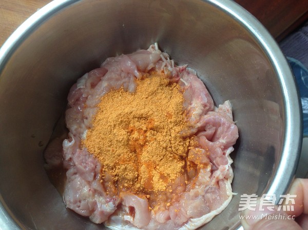 奥尔良鸡腿包饭