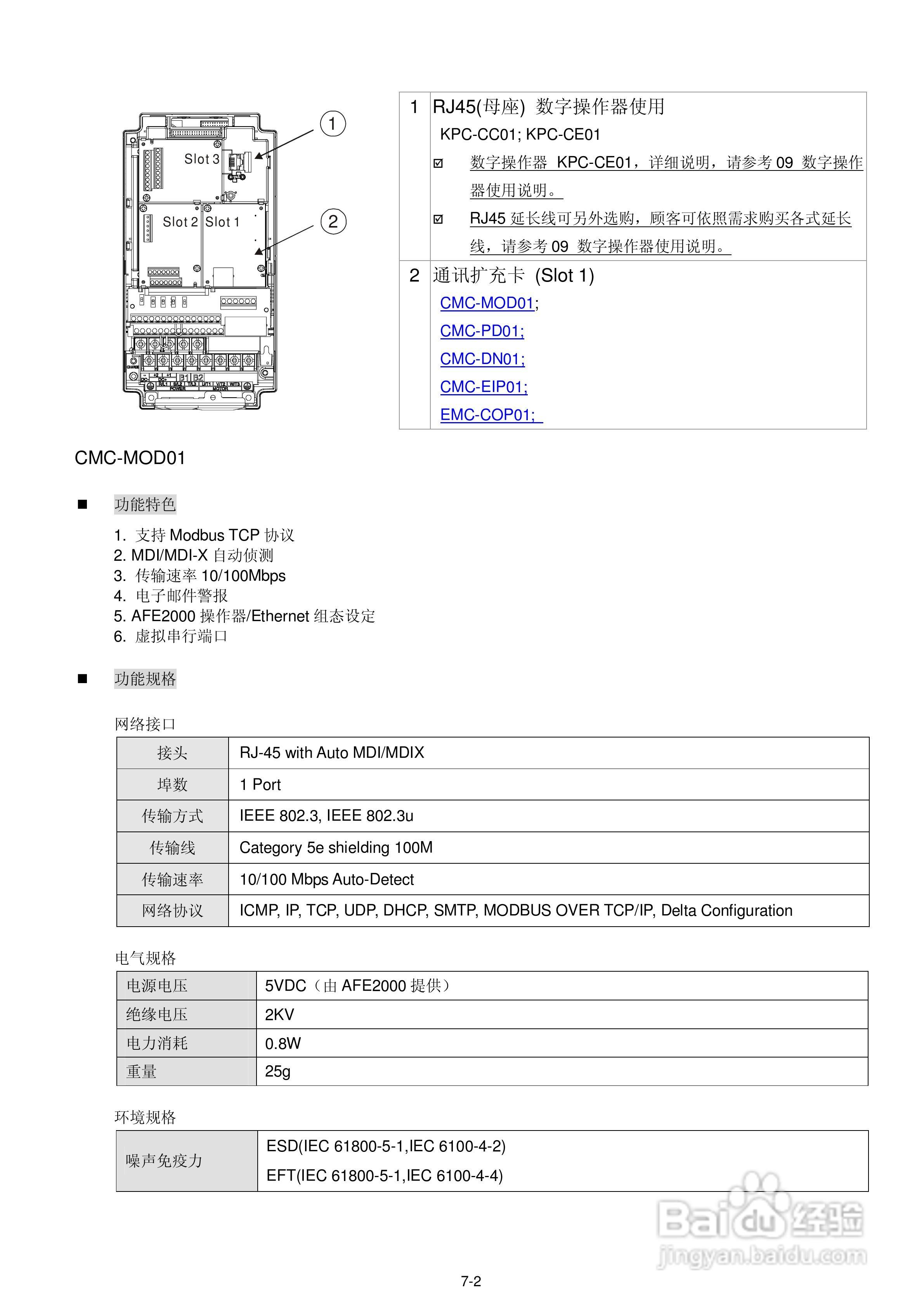 台达AFE2000主动式电源回生单元使用手册:[4]