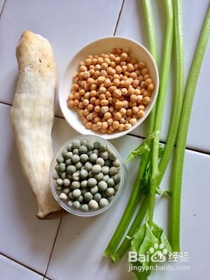 蒸豌豆杏鲍菇丁的做法