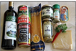 蒜香番茄鳀鱼面