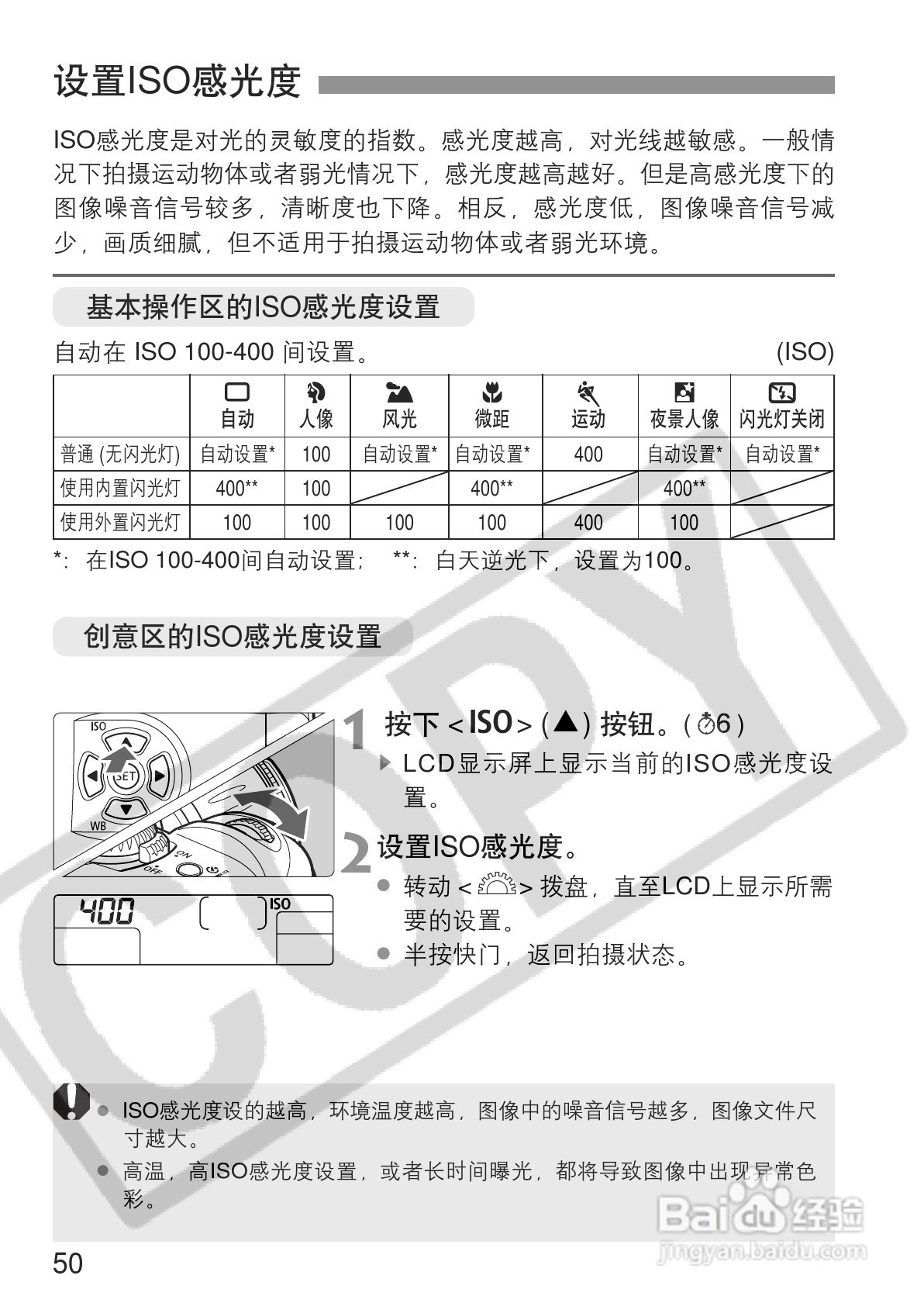 佳能EOS 300D数码相机使用说明书:[5]