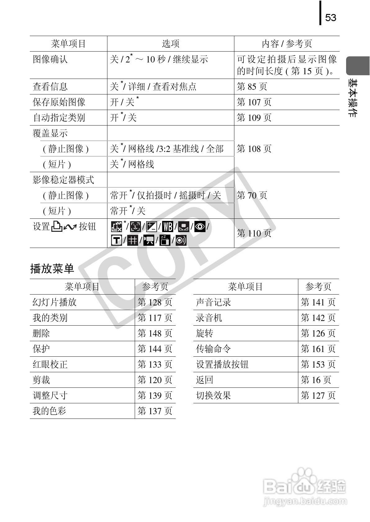 佳能DIGITAL IXUS 970 IS数码相机使用说明书:[6]