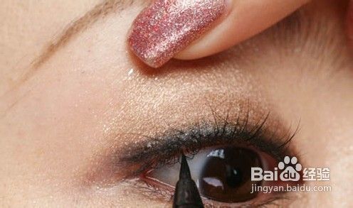 分享自然有神的眼妆画法