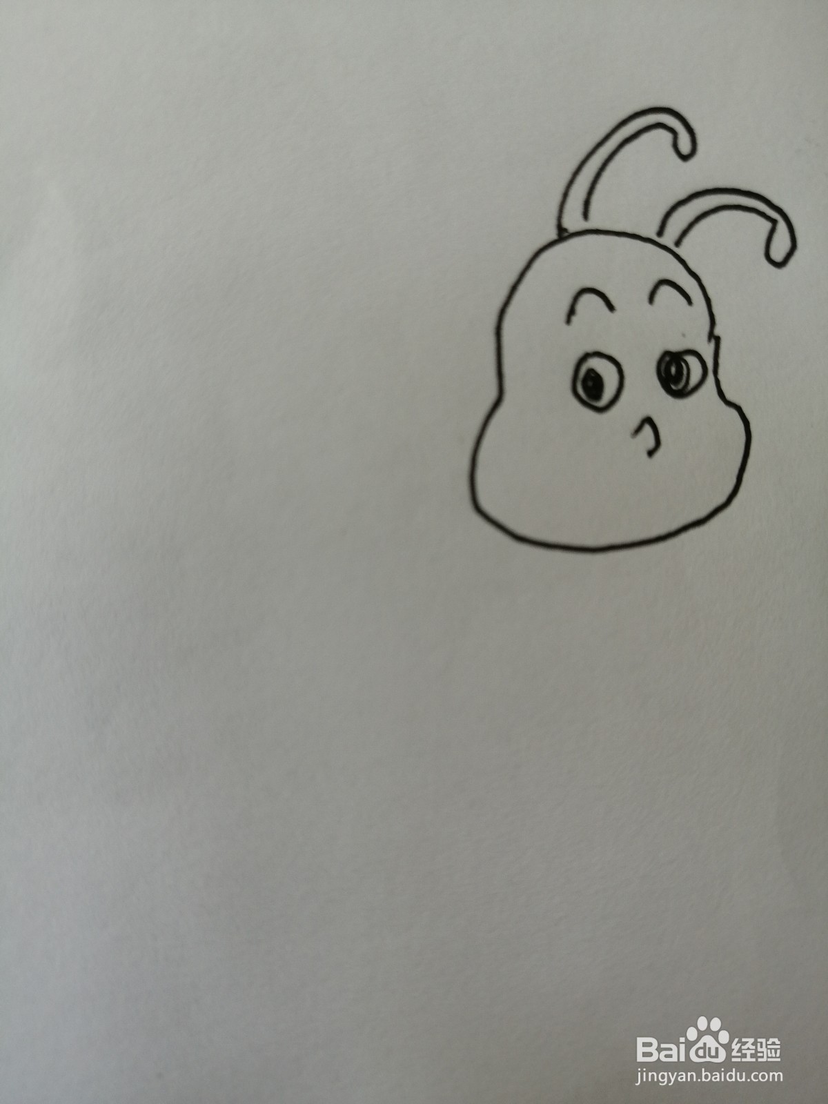 可爱的小蜗牛怎么画