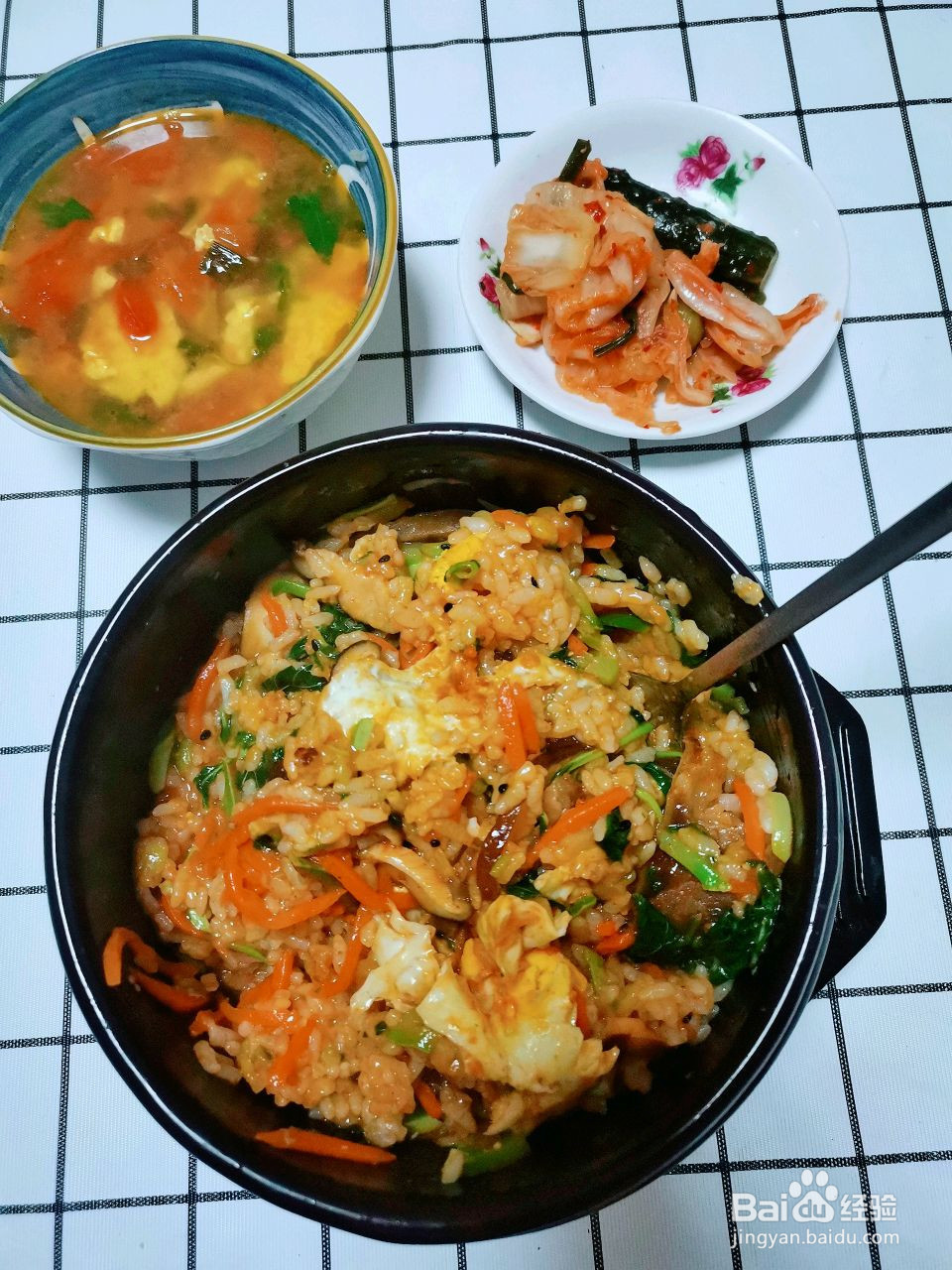 石锅拌饭的做法