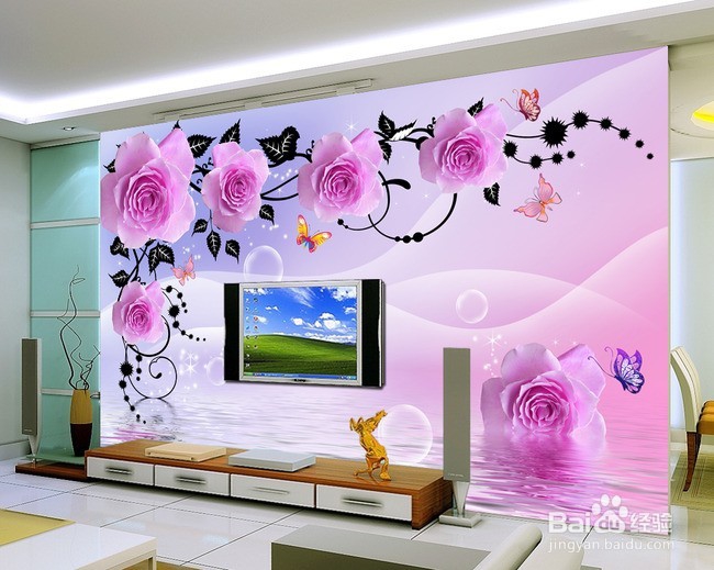 家庭装修之墙壁纸与壁画的选择与施工