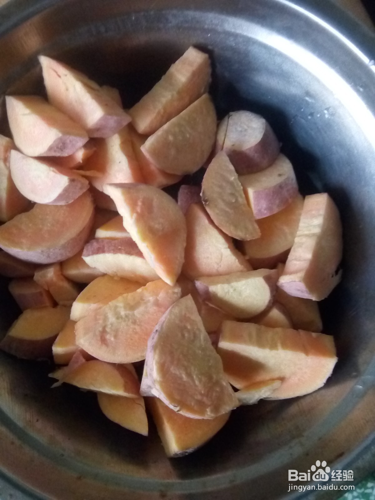 家常菜地瓜炖豆角