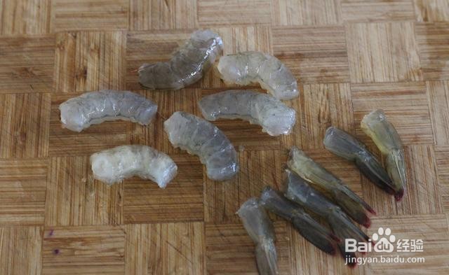 家庭自制萝卜酿虾