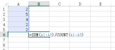 excel常用函数average取平均值函数使用方法