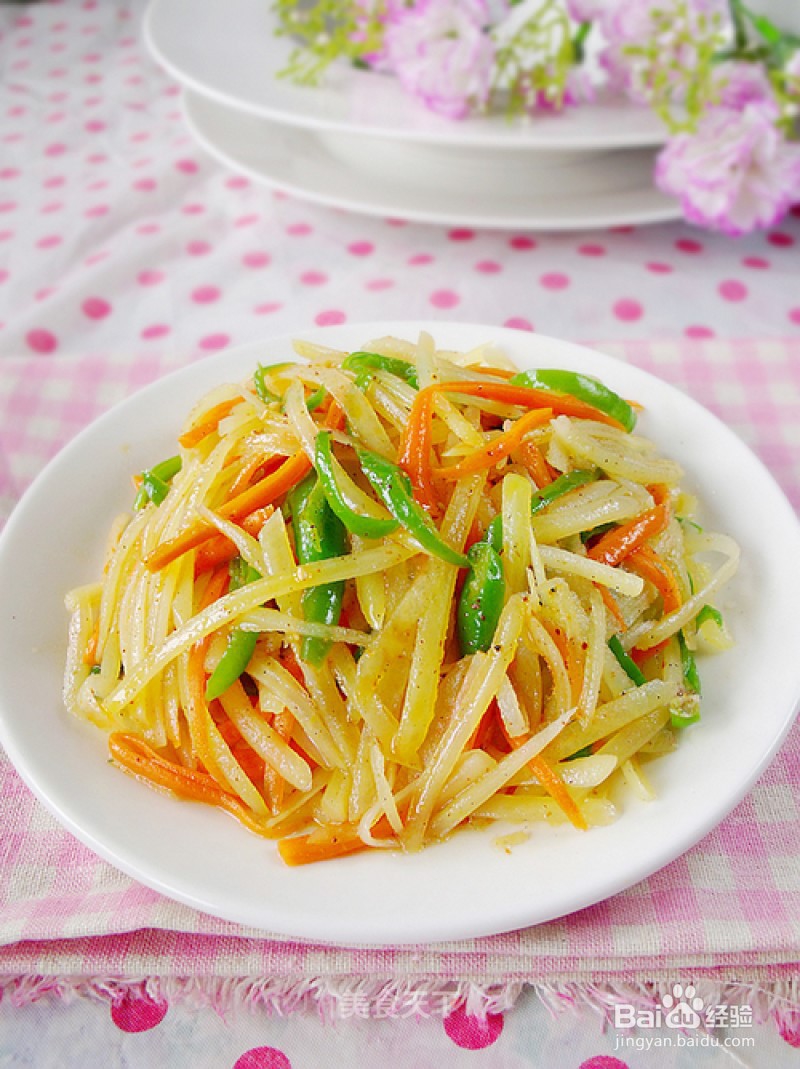 怎么做开胃爽口凉拌土豆丝