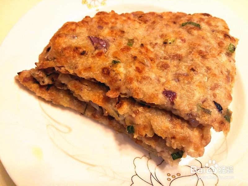 煎肉饼的简单做法