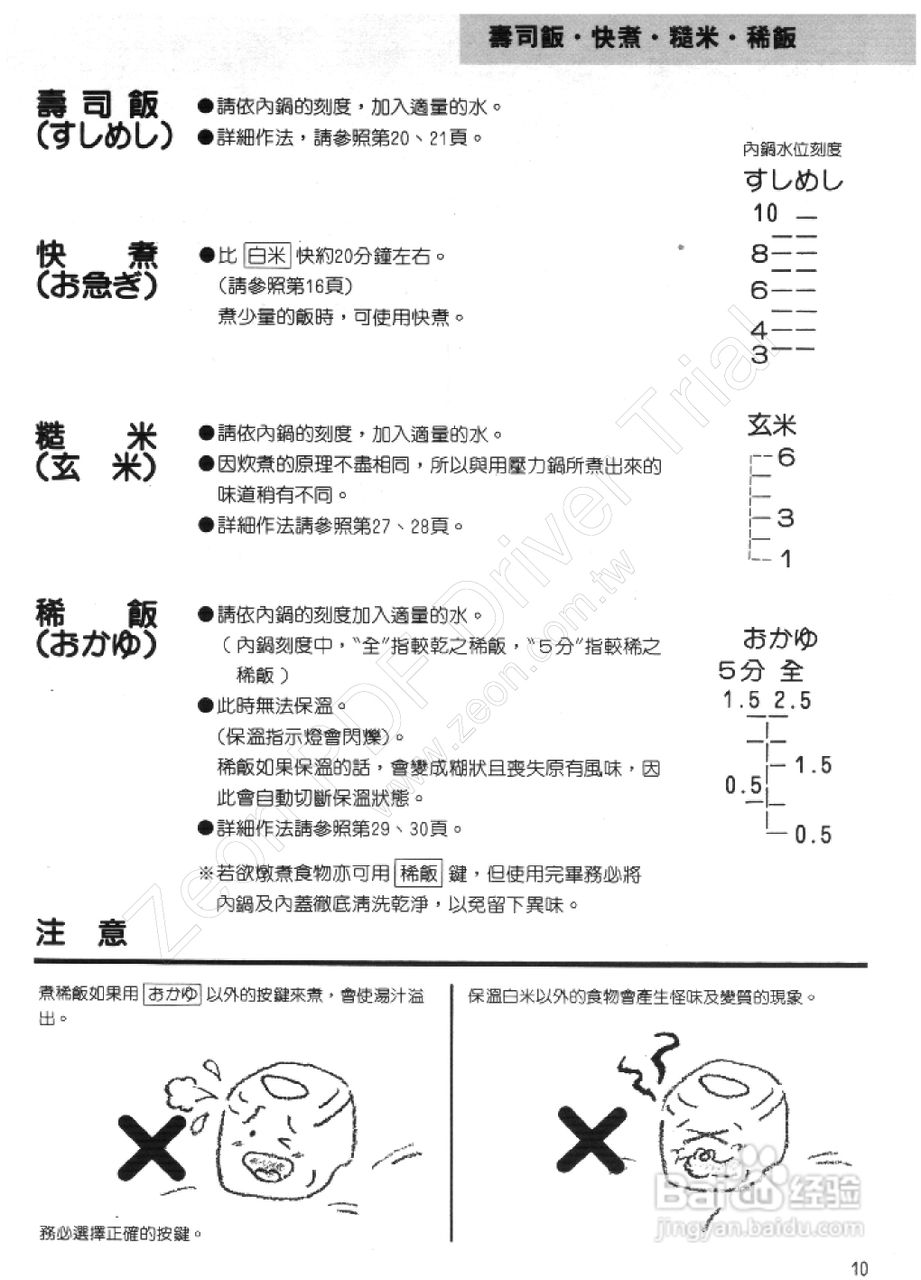 三菱NJ-C18V型电子锅使用说明书:[2]