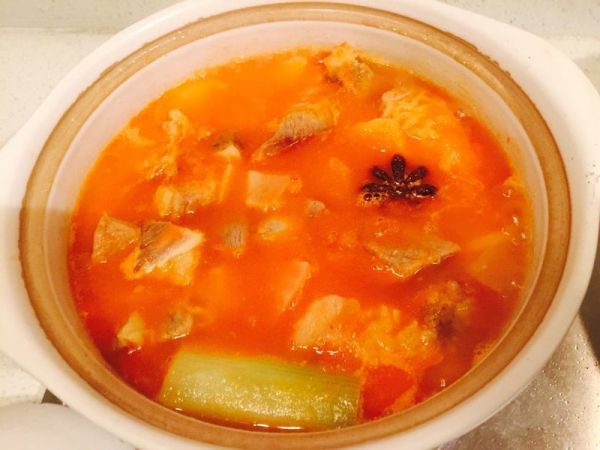 番茄土豆牛腩浓汤