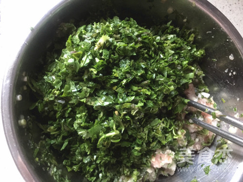 荠菜馄饨的做法