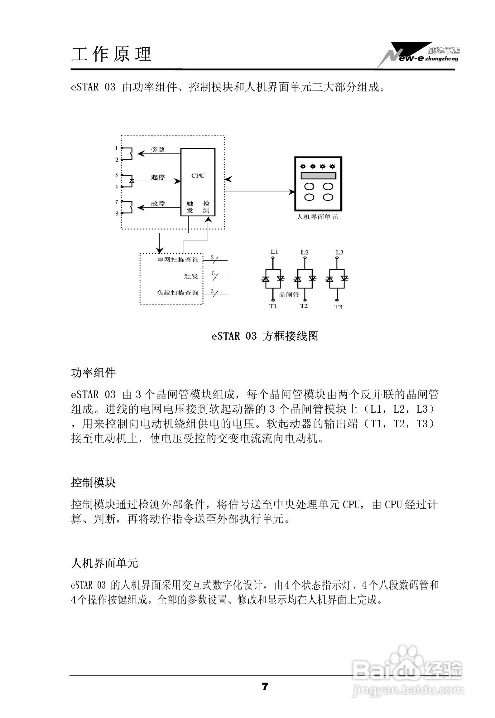 eSTAR 03-400软起动器用户手册:[1]