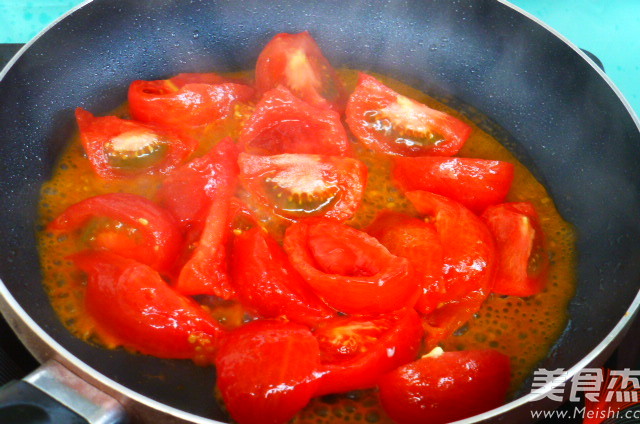 西红柿豌豆炒蛋