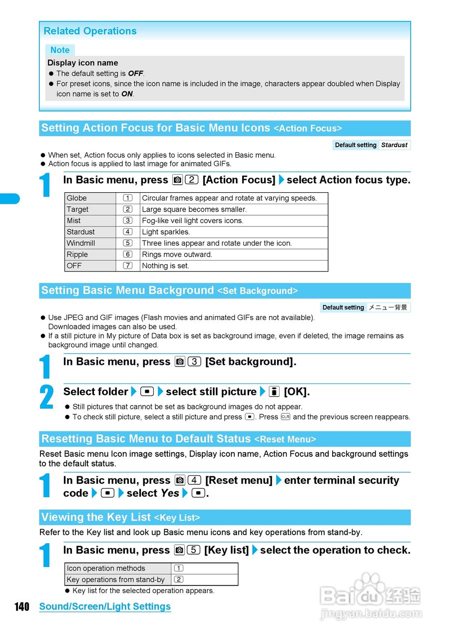 DoCoMo SH904i移动电话说明书:[15]