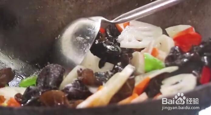 凉拌三鲜的做法