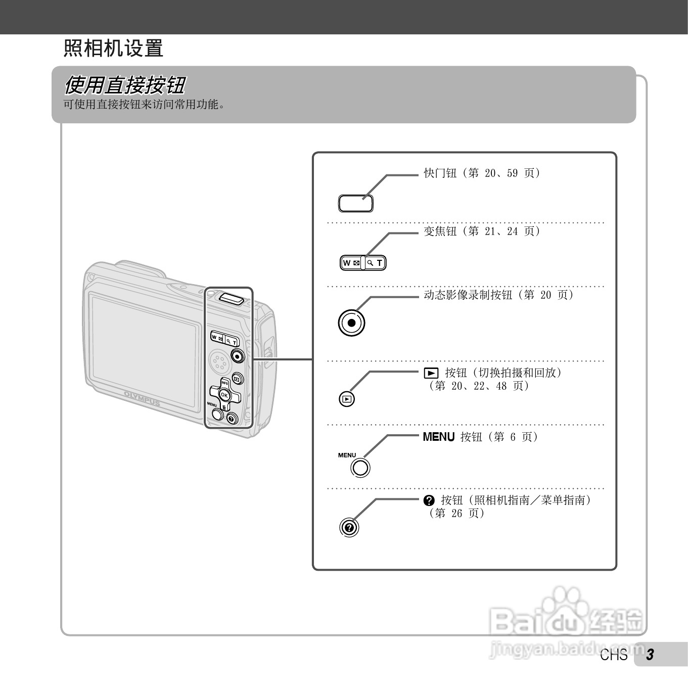 奥林巴斯TG-310数码相机使用说明书:[1]