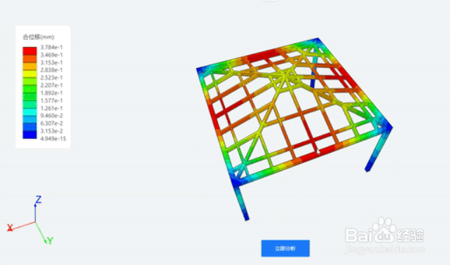 酷家乐怎样分析阳光房自重带来的变形