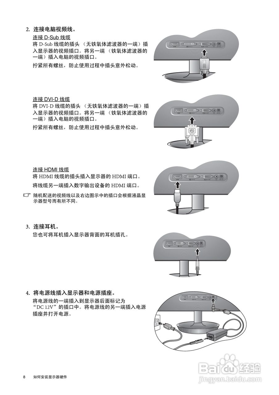 明基V2420H液晶显示器使用说明书:[1]