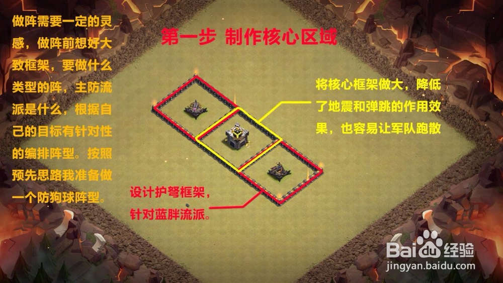 部落冲突九本布阵技巧