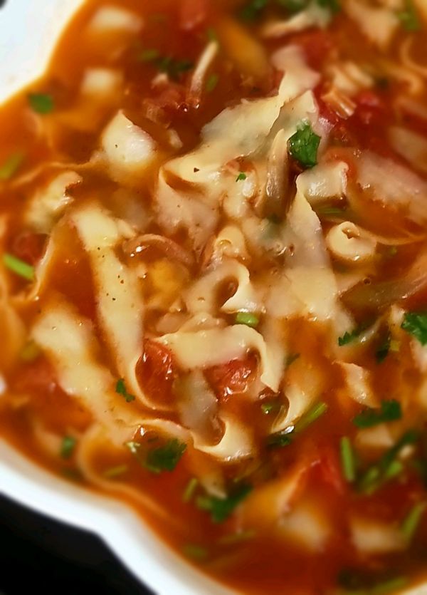 葱头西红柿削面