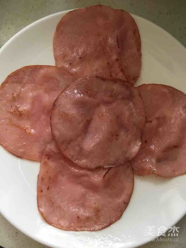 鸡蛋火腿三明治