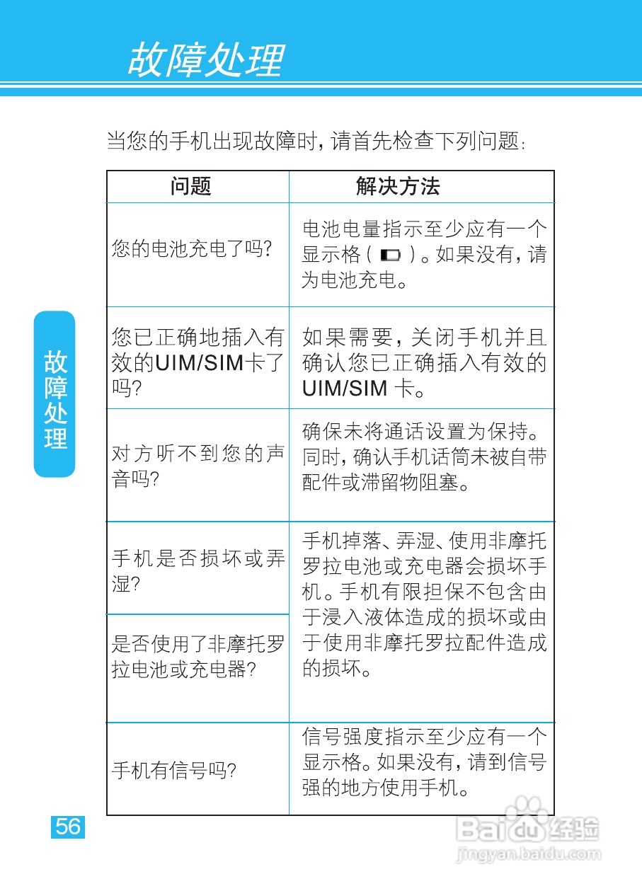 摩托罗拉XT320手机使用说明书:[6]