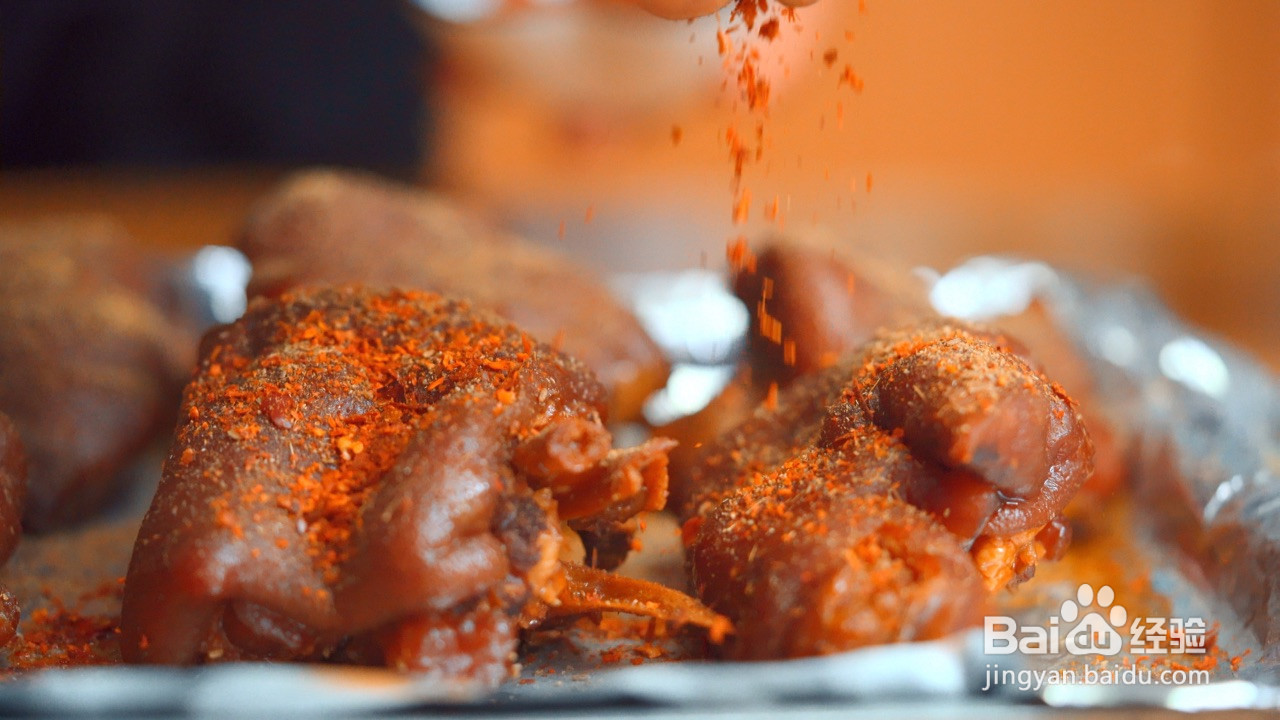 香辣烤猪蹄的做法