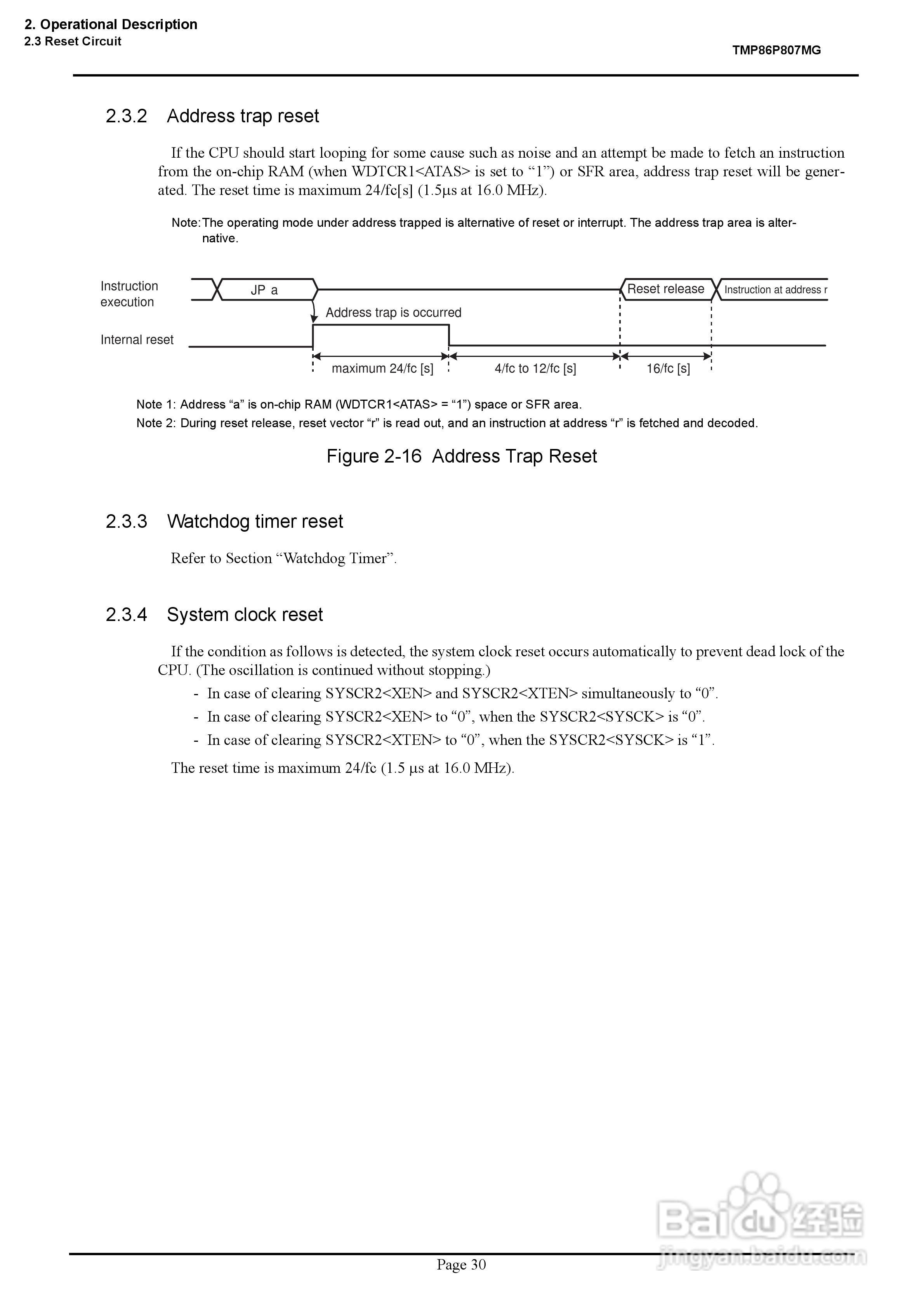 TOSHIBA TMP86P807MG微处理器说明书:[5]